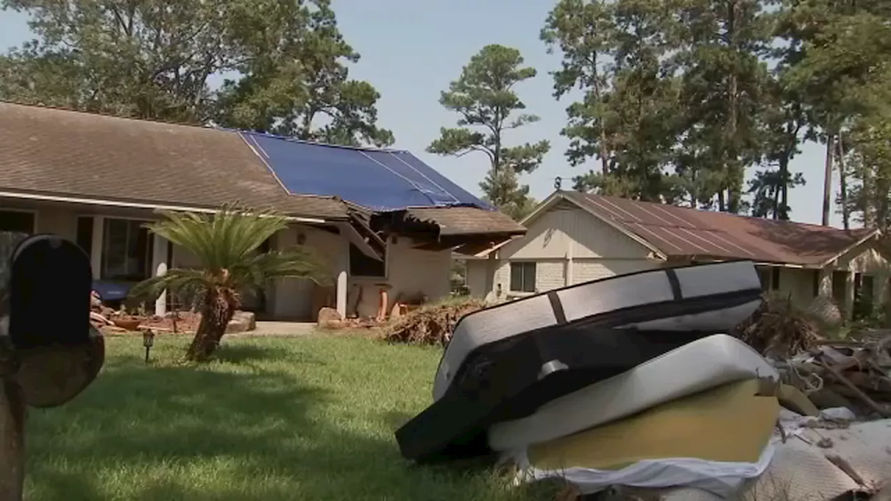 One month since Hurricane Beryl, a Kingwood neighborhood still looks like the day after the storm