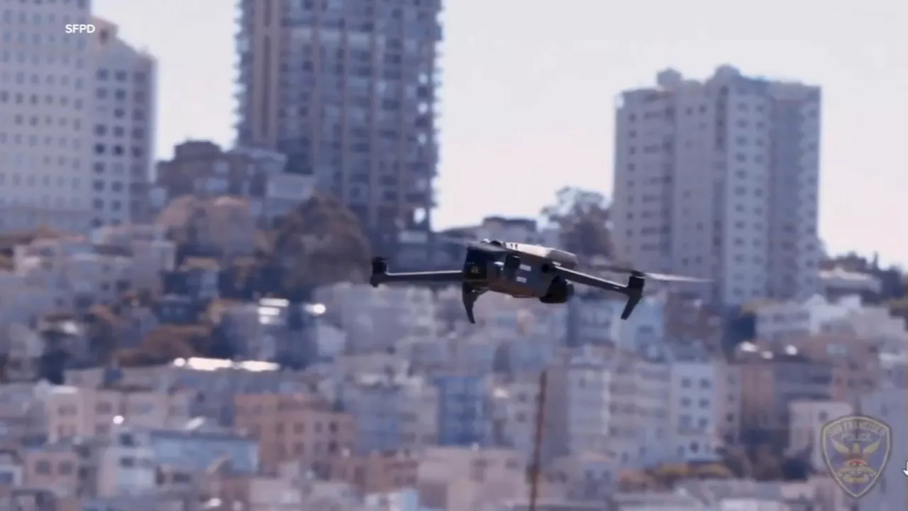 San Francisco police using drones to follow, arrest suspects