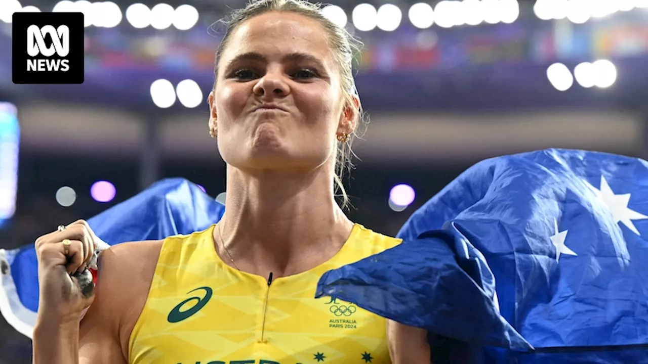 Nina Kennedy's Paris Games pole vault gold a fitting way for Australia to reach its greatest ever Olympic heights