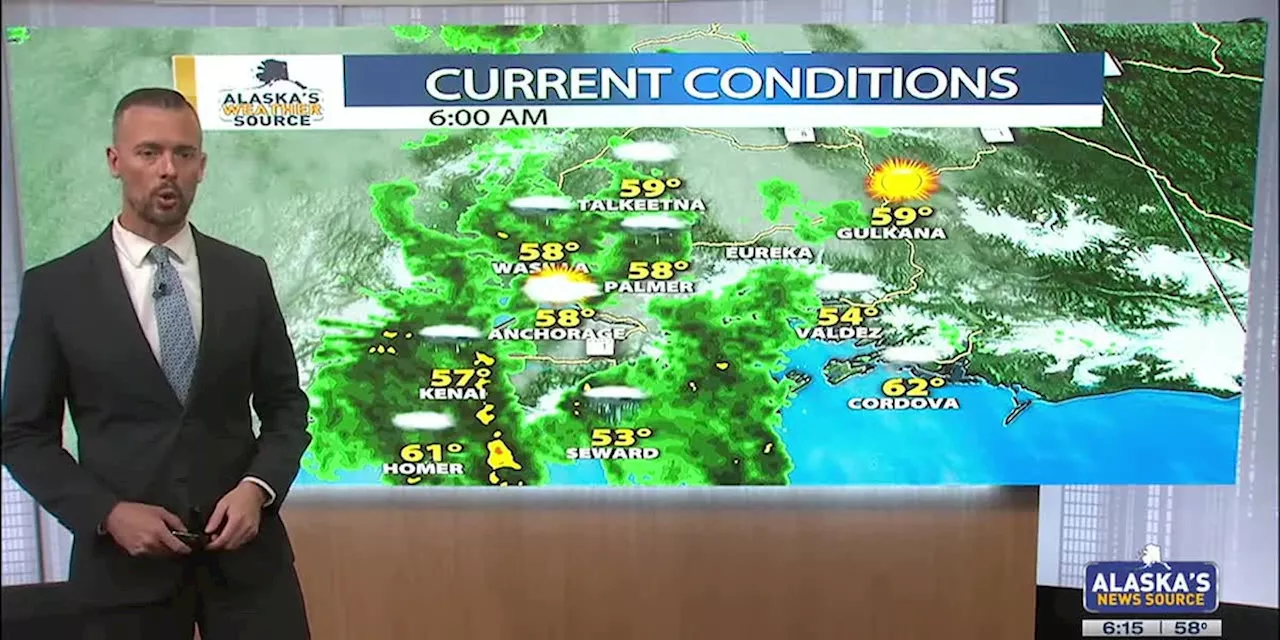 Atmospheric river brings widespread soaking rains to Southcentral