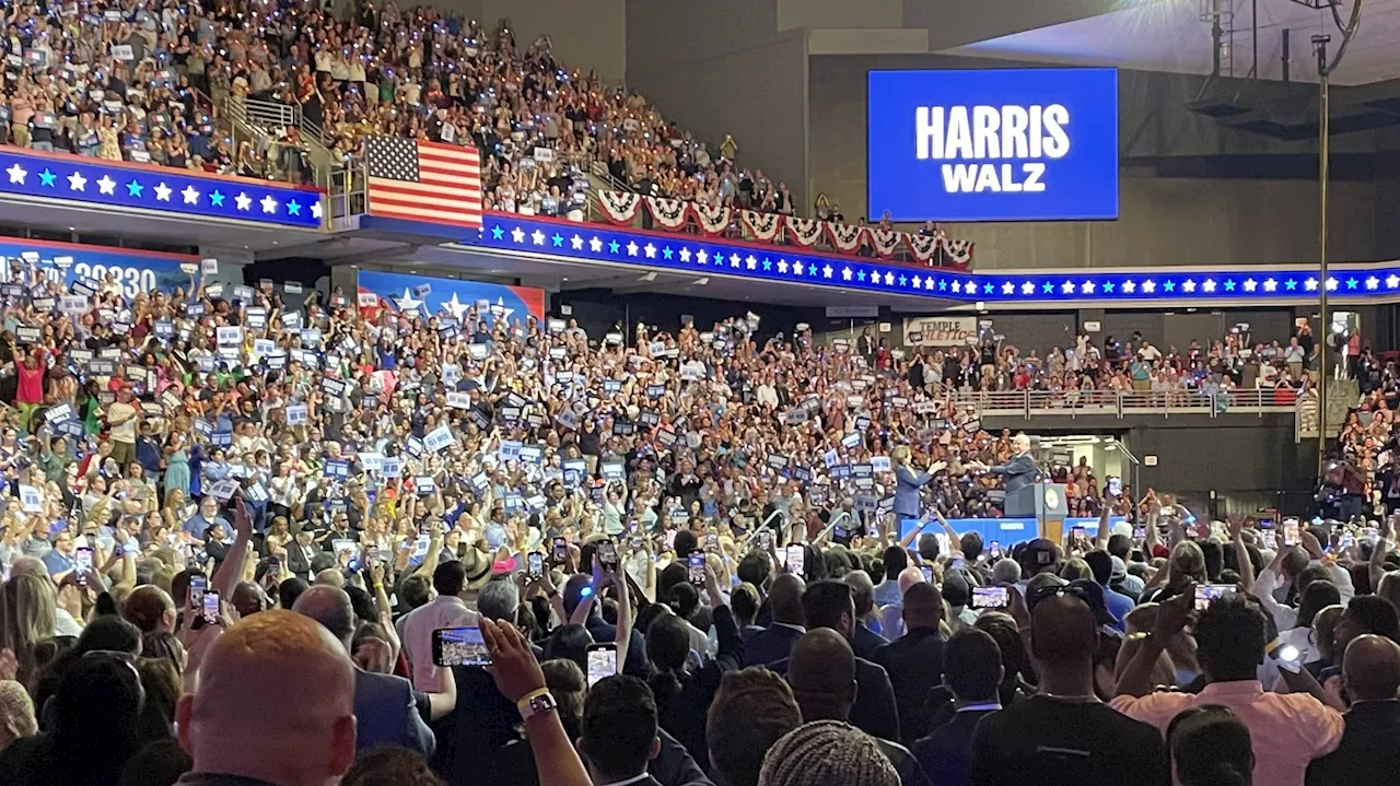 Harris Debuts VP Pick Walz at Philadelphia Rally