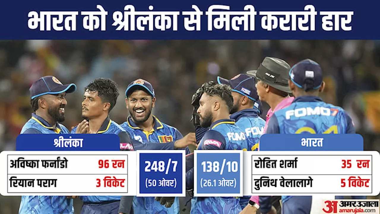 IND vs SL: स्पिन के खिलाफ बेदम दिखी भारतीय बल्लेबाजी, श्रीलंका के खिलाफ 27 वर्षों में पहली बार हारी वनडे सीरीज