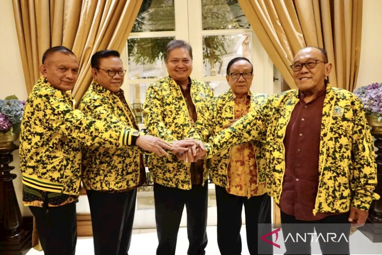 Ketua Dewan Pembina Golkar minta kader jaga soliditas jelang munas