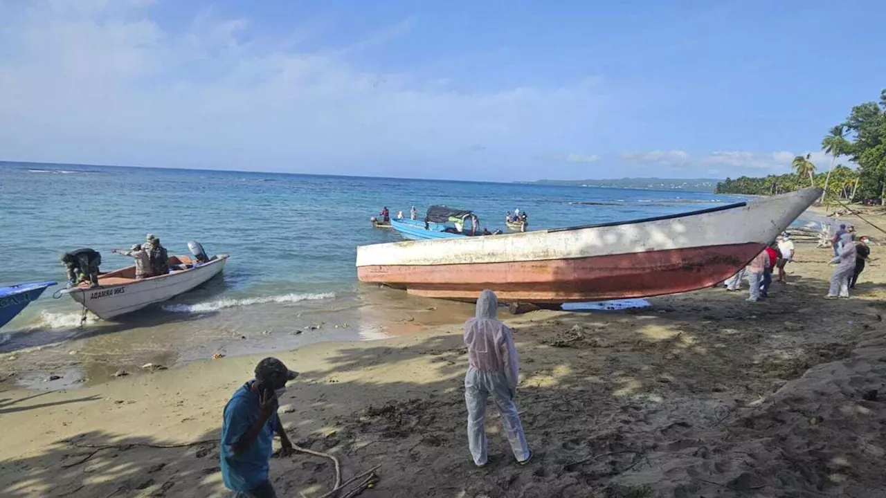 Dominican Republic trying to identify the remains of 14 decomposed bodies found on abandoned vessel