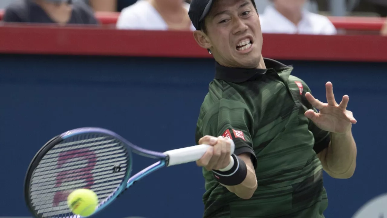 Nishikori wins in Montreal for first victory in an ATP Masters 1000 tournament since 2021