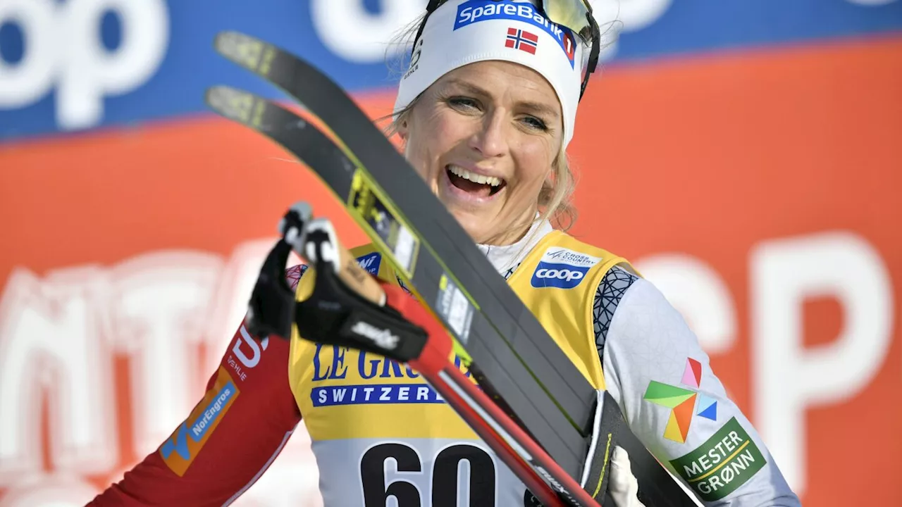 Norwegian cross-country skiing star Therese Johaug back in sport after retiring two years ago