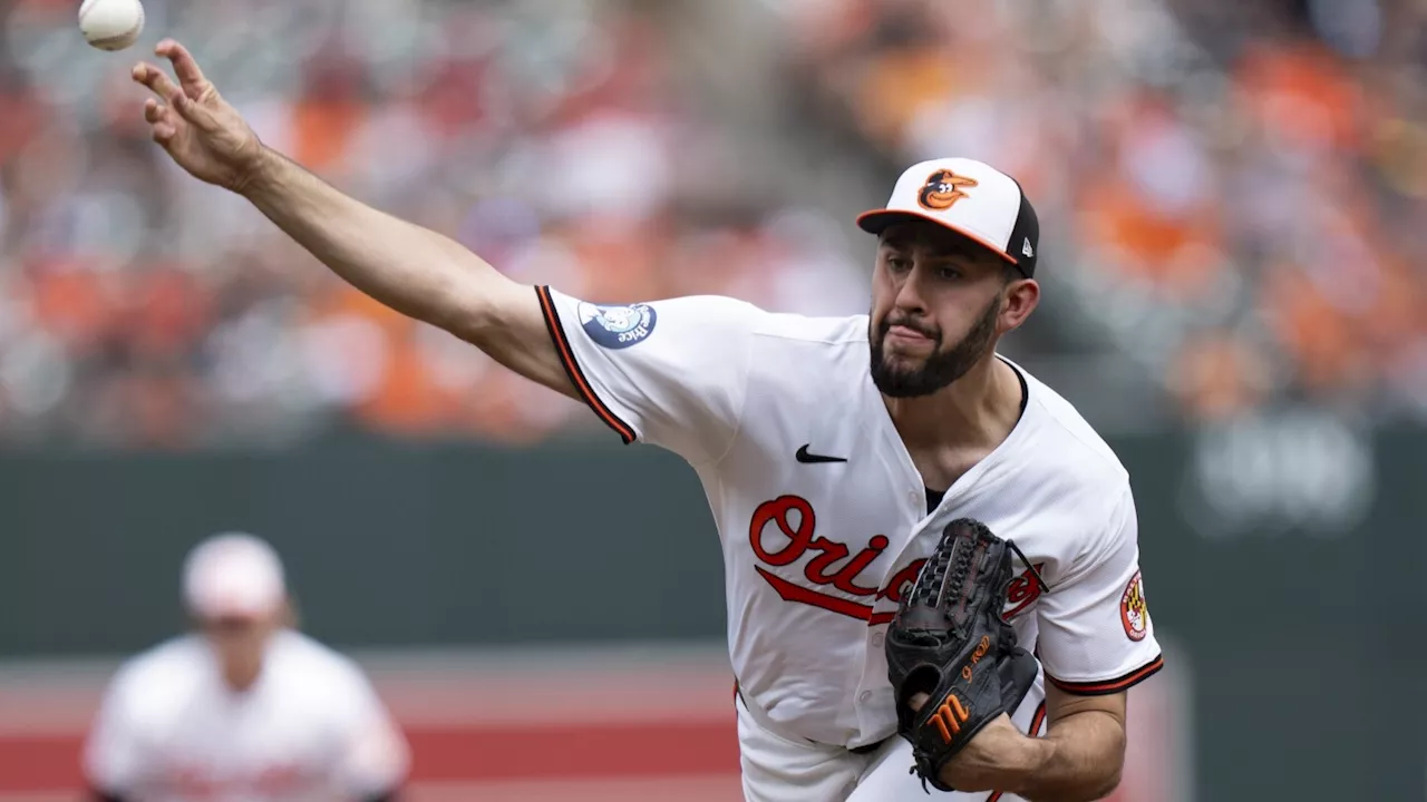 Orioles put No. 2 starter Grayson Rodriguez on the 15-day injured list with lat soreness