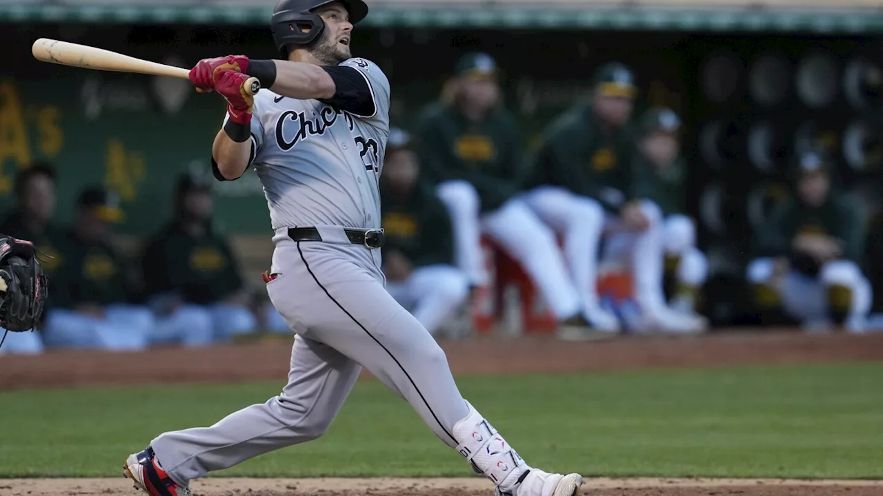 White Sox end AL record-tying losing streak at 21 games with a 5-1 victory over the Athletics