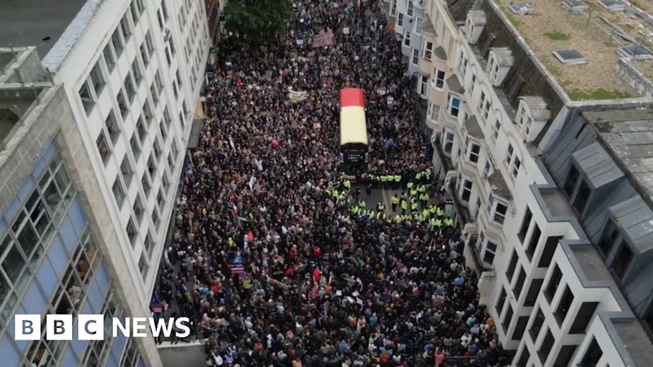 Brighton: Counter-demo in city after further unrest expected