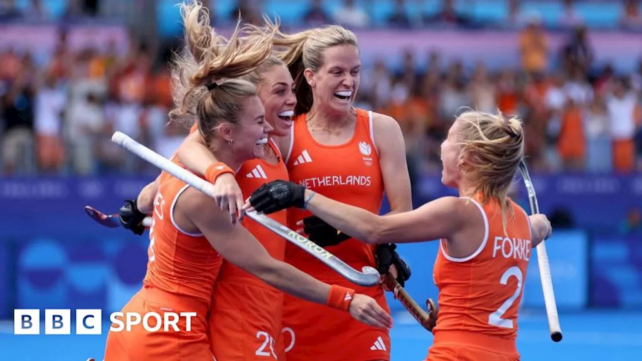 Olympics hockey: Netherlands beat Argentina to reach sixth successive women's final