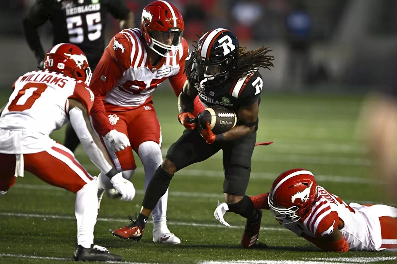 Redblacks aim to keep rolling against visiting Roughriders