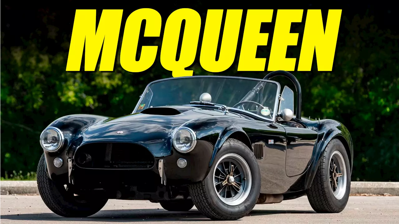 Steve McQueen’s 1963 Shelby Cobra Is All Original And Insanely Cool