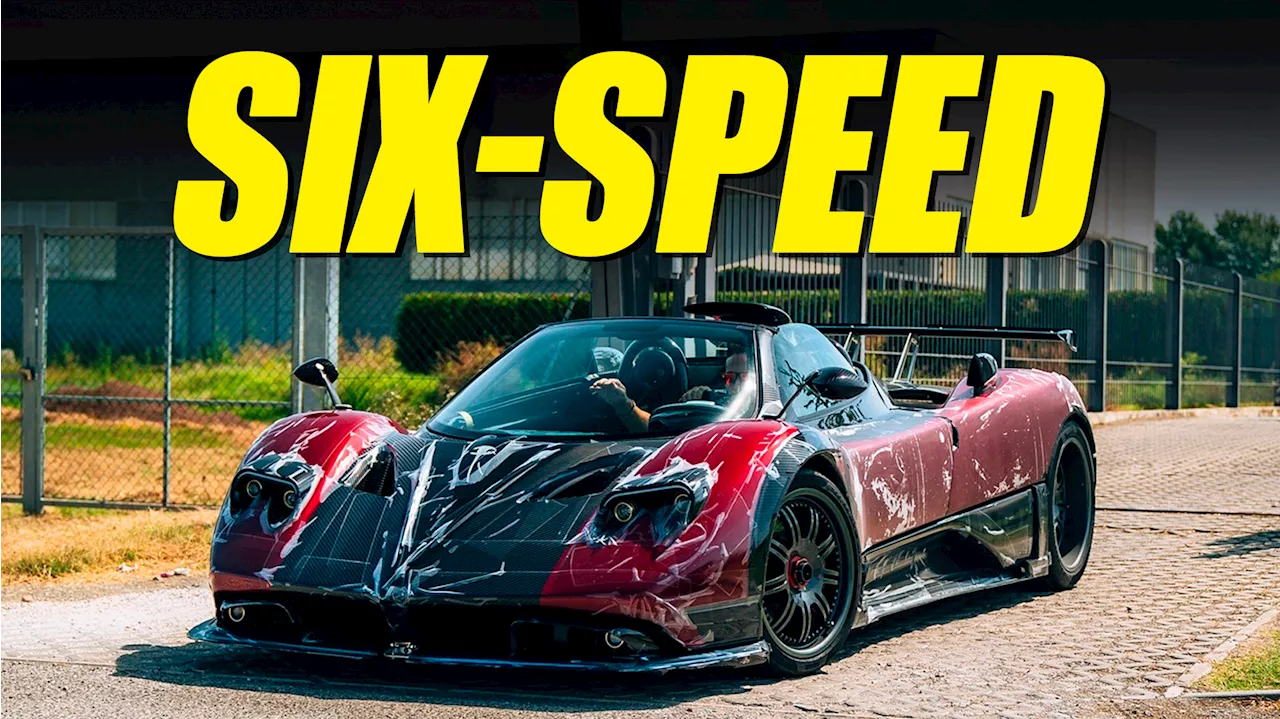 There’s A New One-Off Pagani Zonda, And Yes, It’s A Manual