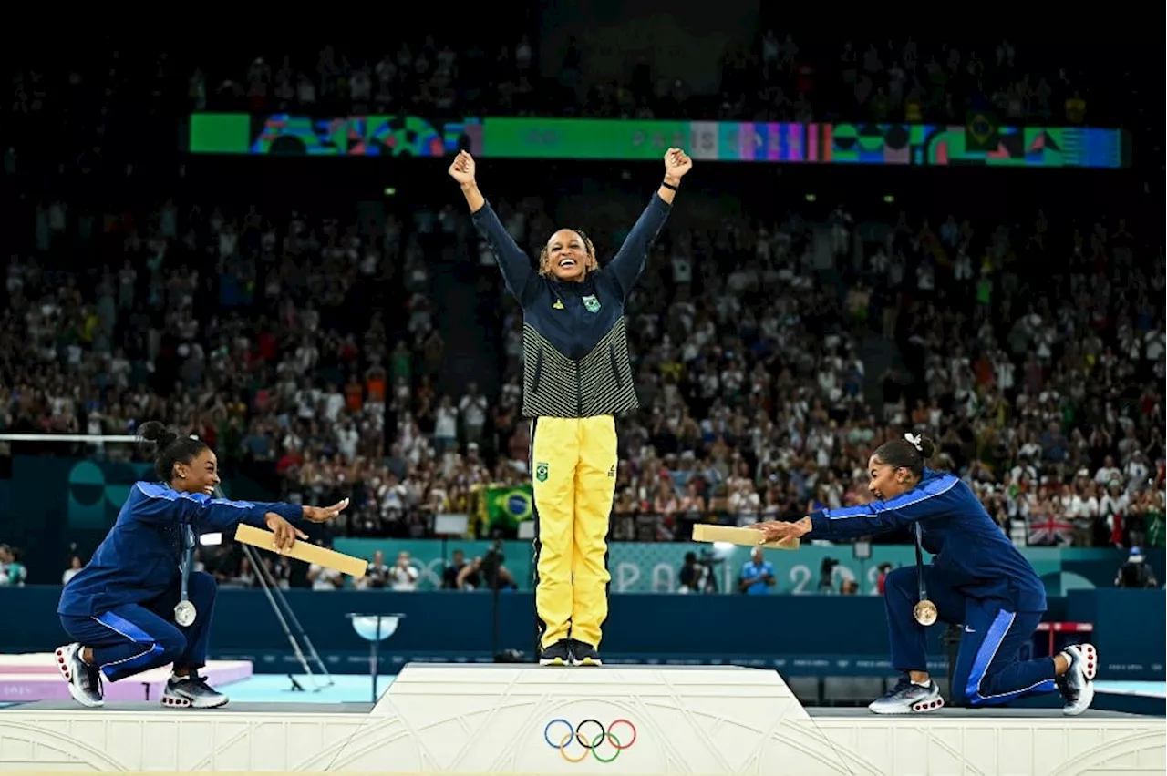 Rebeca Andrade receberá a Medalha Tiradentes, no Rio de Janeiro