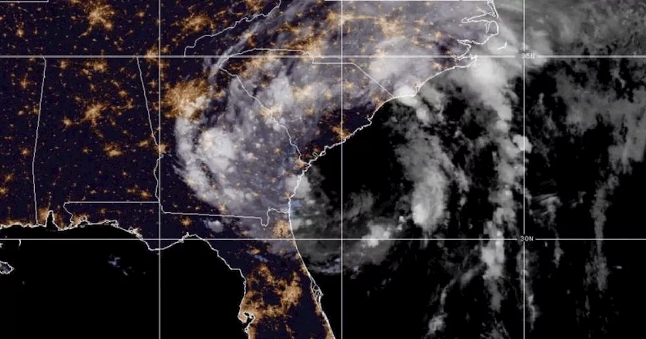 Slow-moving Tropical Storm Debby brings heavy flooding to Georgia, South Carolina