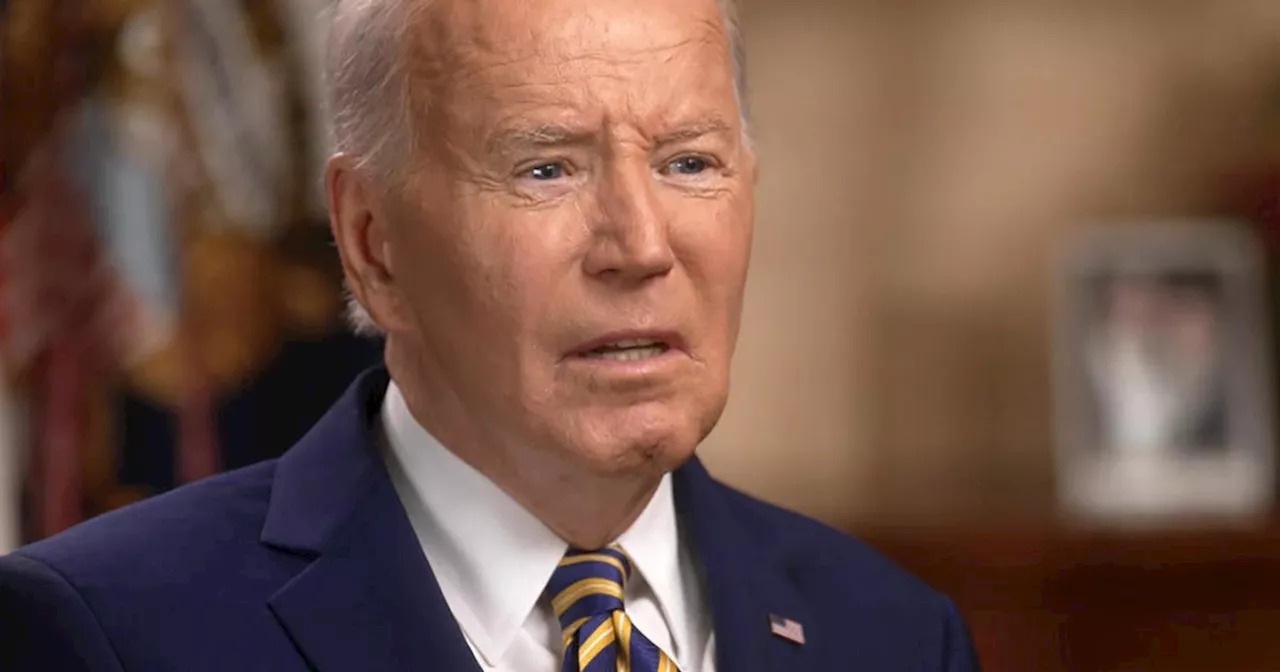 President Joe Biden talks exclusively with 'CBS Sunday Morning' about withdrawing from race, threat of Trump