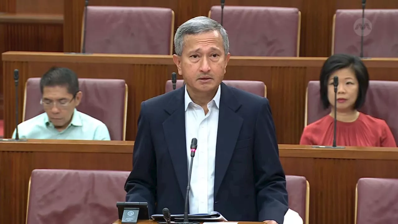 Vivian Balakrishnan on impact of escalating tensions in the Middle East