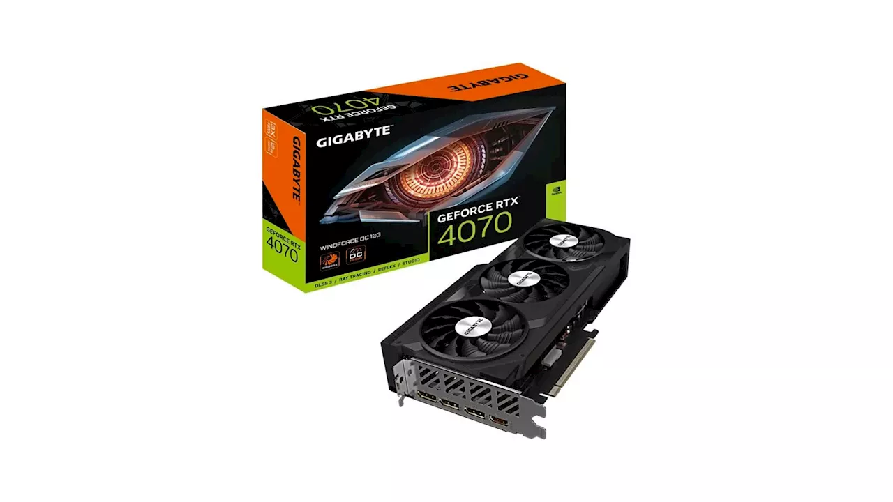 Boostez votre PC avec cette carte graphique 4070 à prix fou