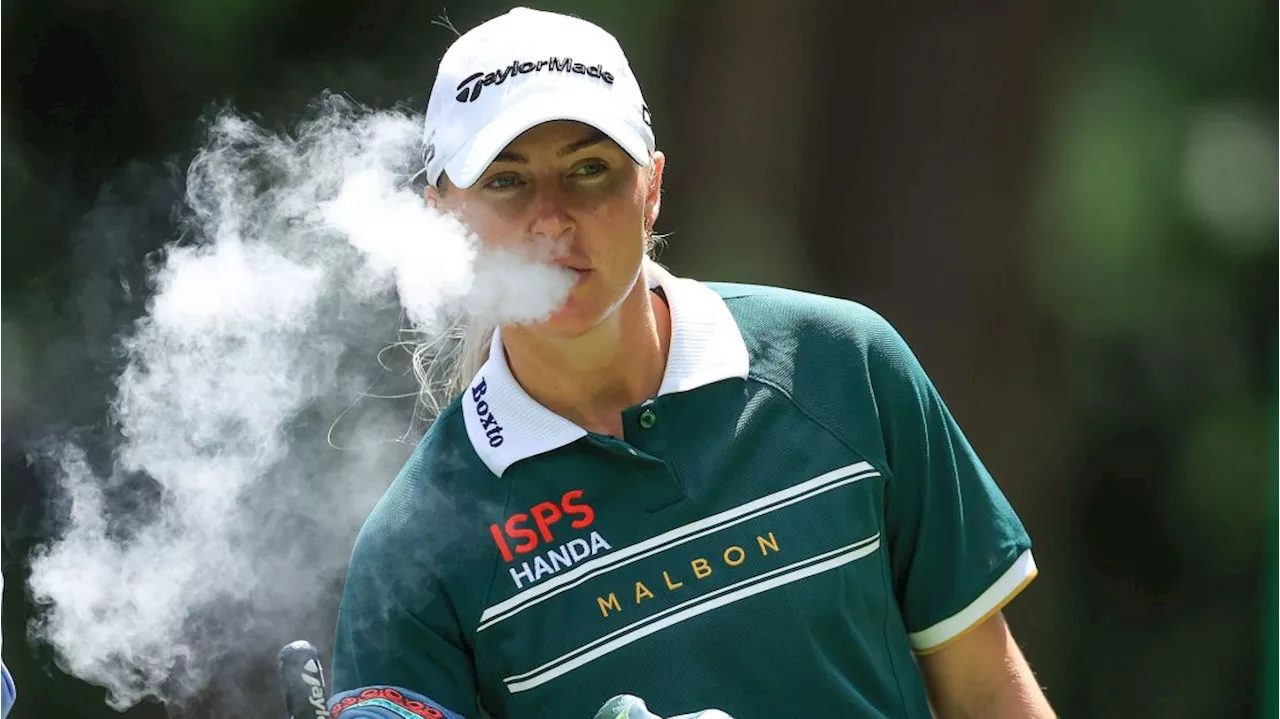Golfista é impedida de fumar na Olimpíada e reclama: “Vai me afetar”