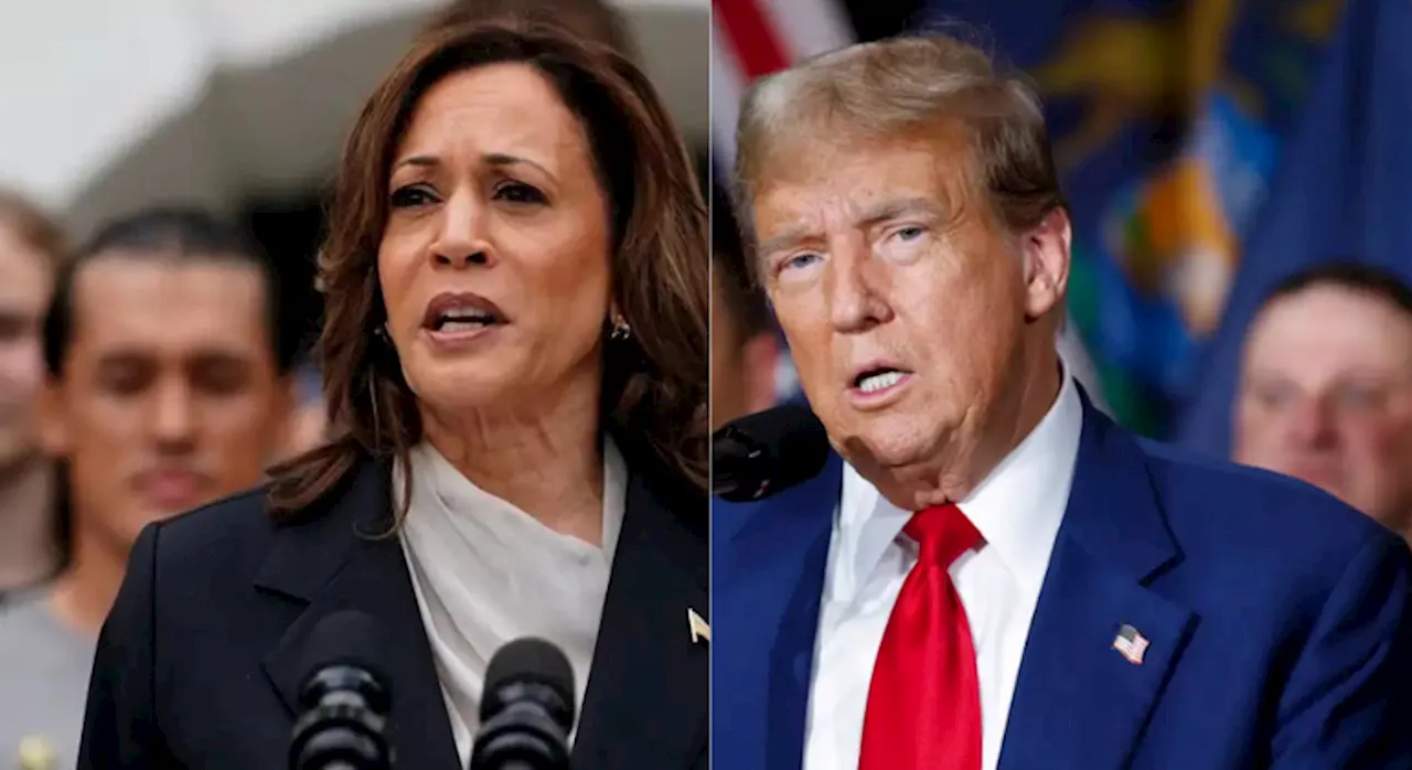 Média das pesquisas da CNN mostra Trump com 49% e Kamala com 48%