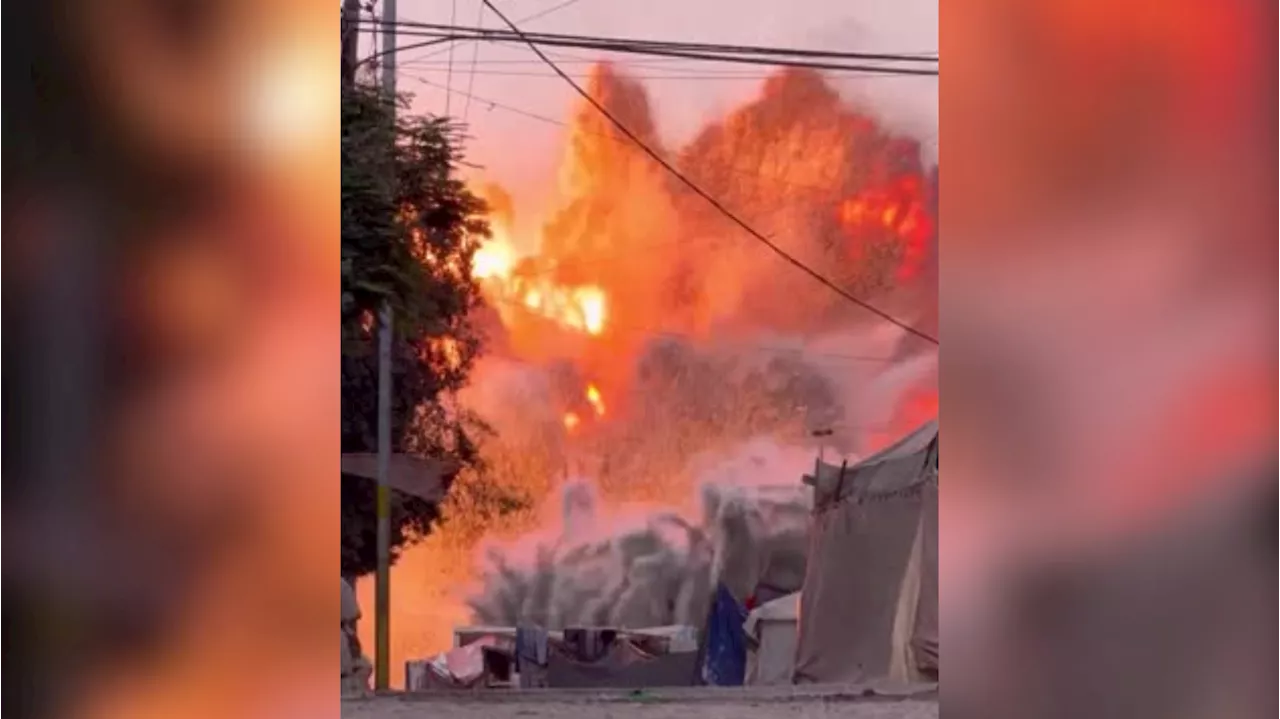 Vídeo: mísseis israelenses atingem campos de refugiados no centro da Faixa de Gaza