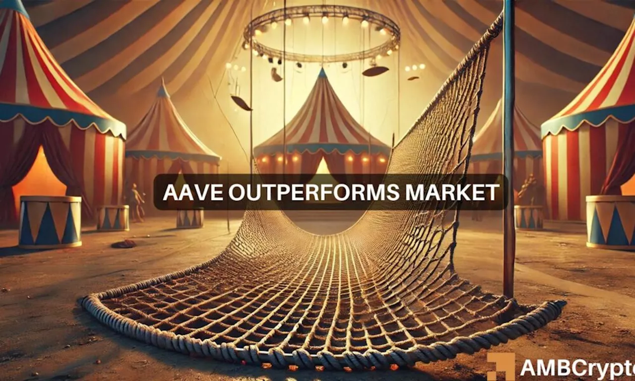 Aave’s DeFi success cushions AAVE prices amid market crash