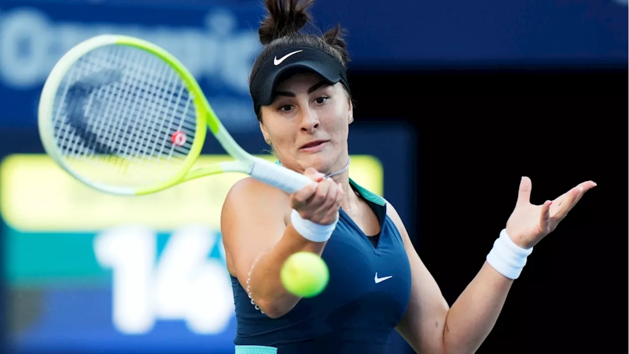 Canada's Bianca Andreescu crashes out of National Bank Open in first round