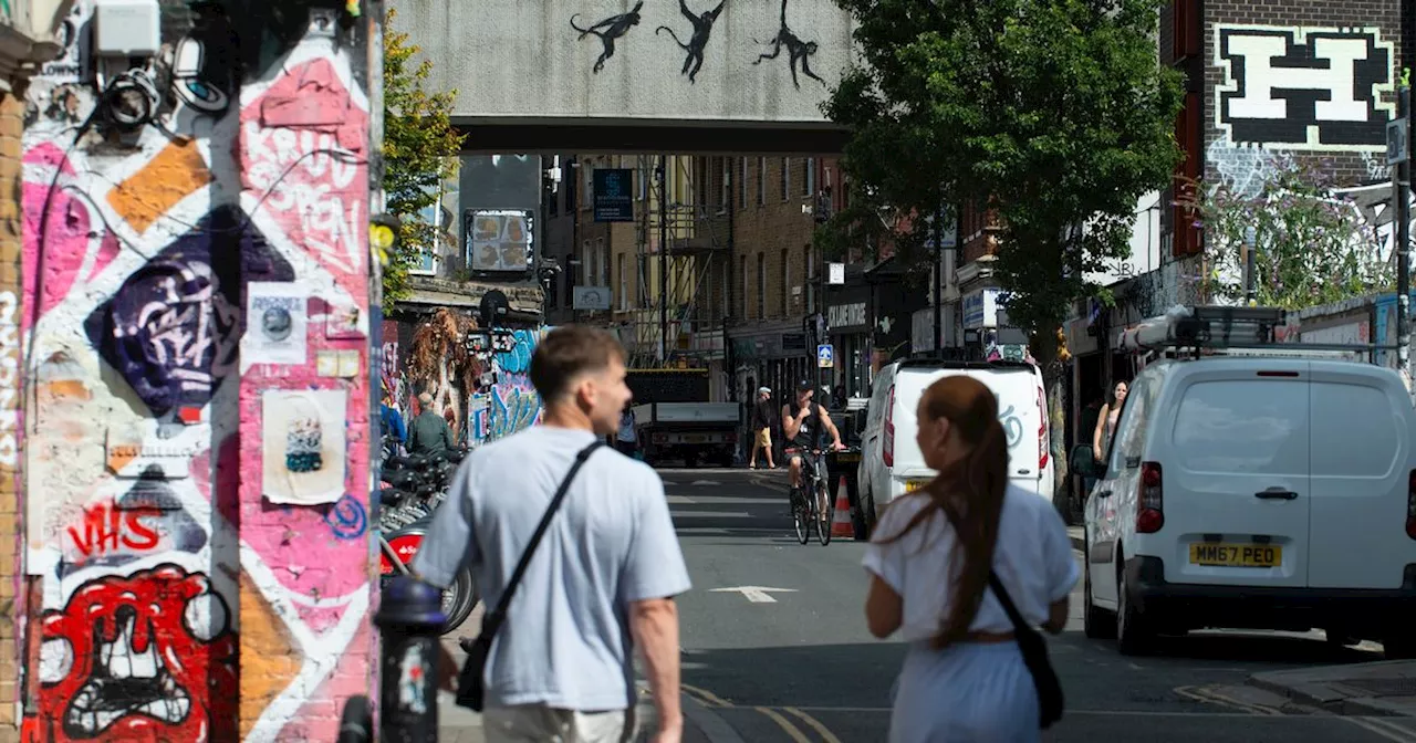 Banksy strikes again with new street art in London for third day running