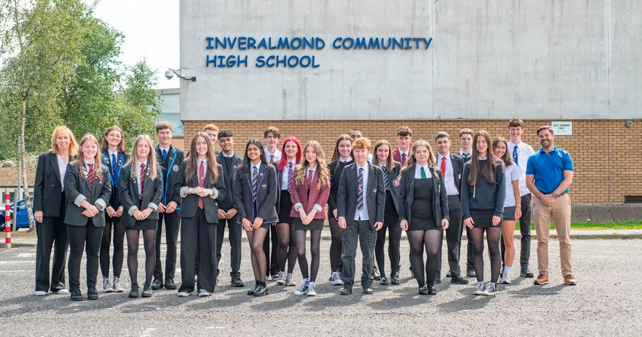 Outstanding West Lothian school pupils celebrate exam results