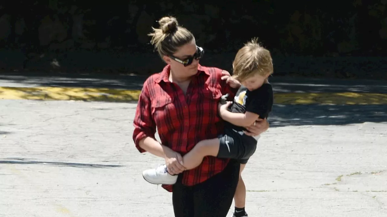 Brittany Cartwright spotted parenting solo with son Cruz, three, in LA while Jax Taylor remains in...