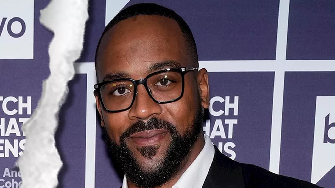 Marcus Jordan appears to snort white powder substance while enjoying poolside lunch with girlfriend...