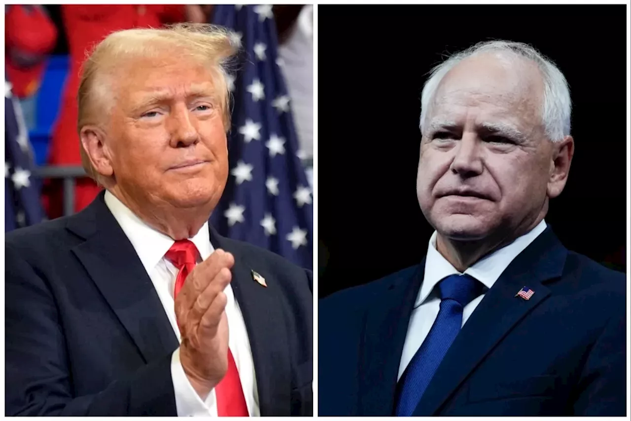 Trump ‘can’t believe’ Harris chose Walz to be running mate: ‘Could not be more thrilled’