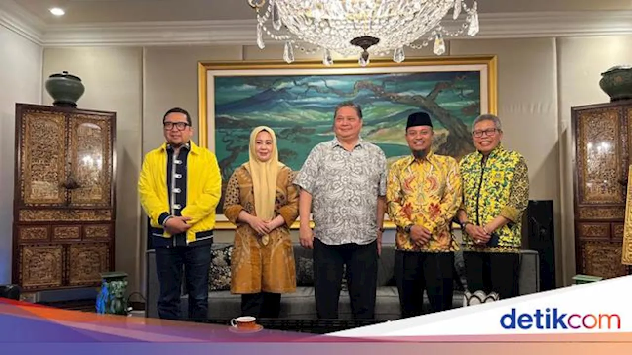 Airlangga Nyatakan Golkar Dukung ASS-Fatma di Pilgub Sulsel 2024