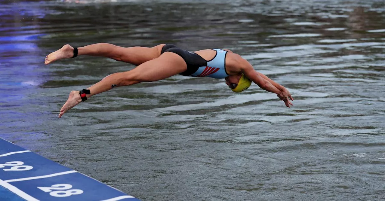 Claire Michel: Triathlon-Opfer der Seine auf dem Weg der Besserung