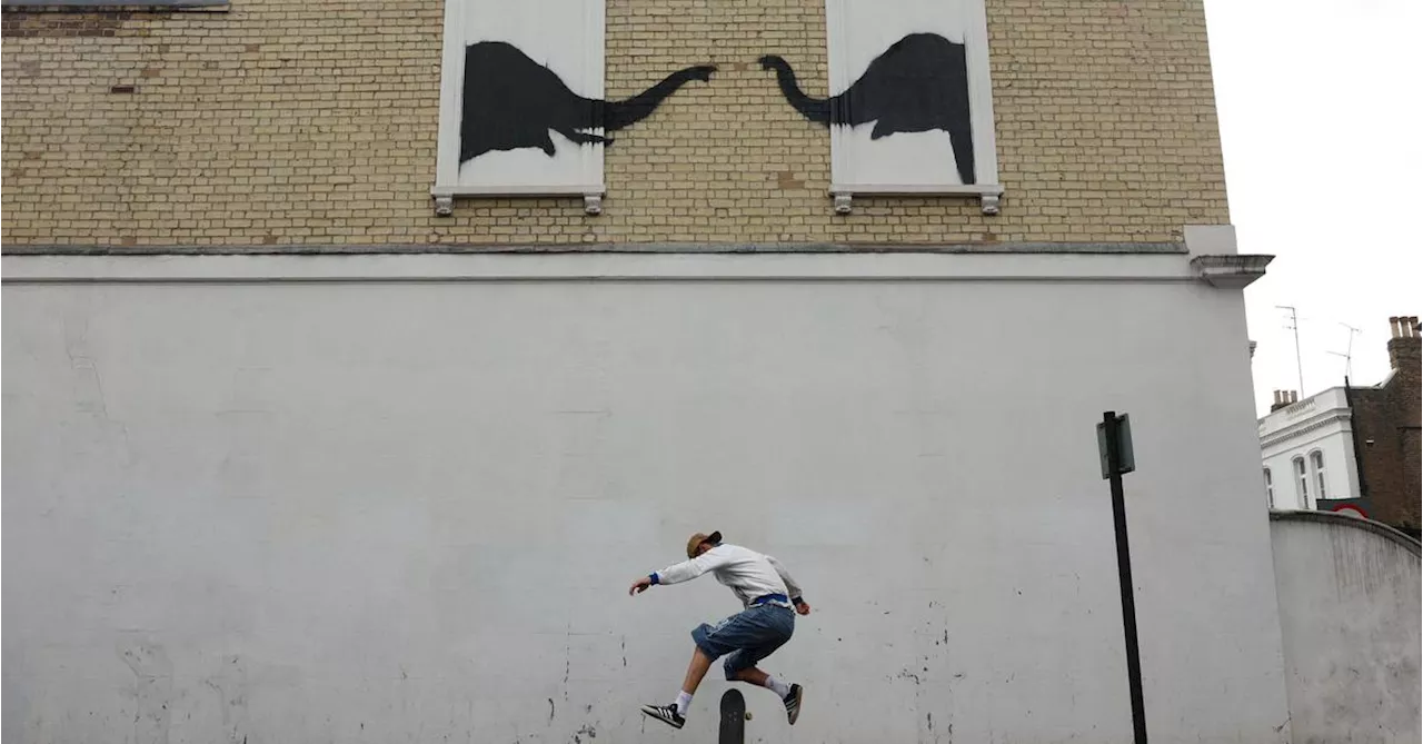 Neue Banksy-Bilder in London: Was sollen diese Tiere aussagen?