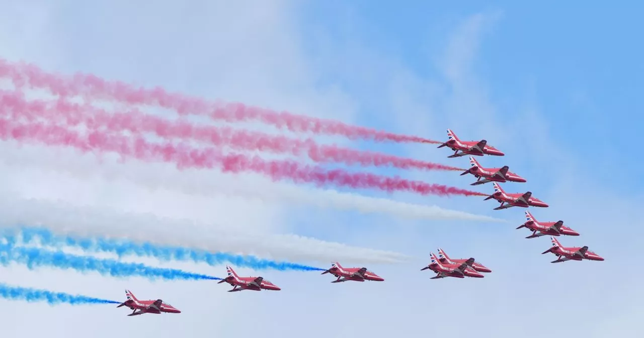 Blackpool Airshow 2024: Time, route and when to see the Red Arrows