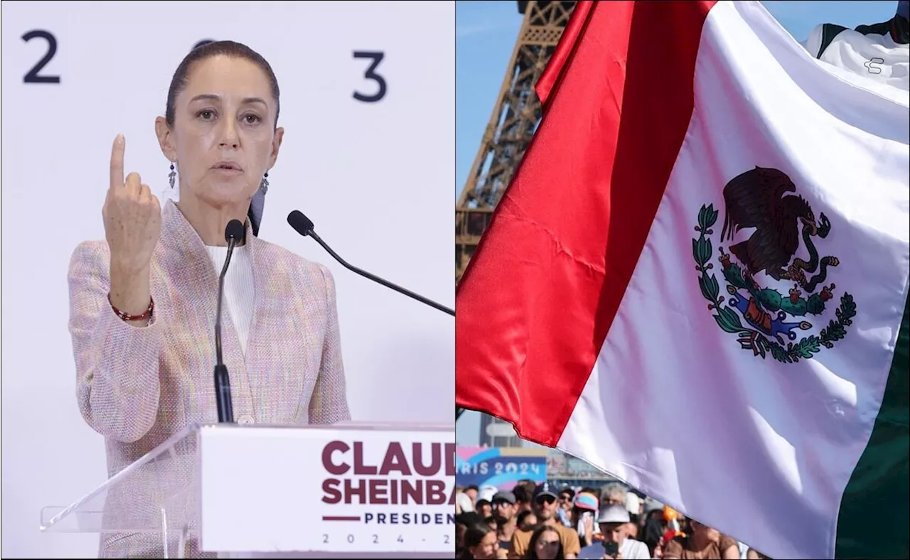 Claudia Sheinbaum promete reunión con atletas mexicanos que acudieron a París 2024