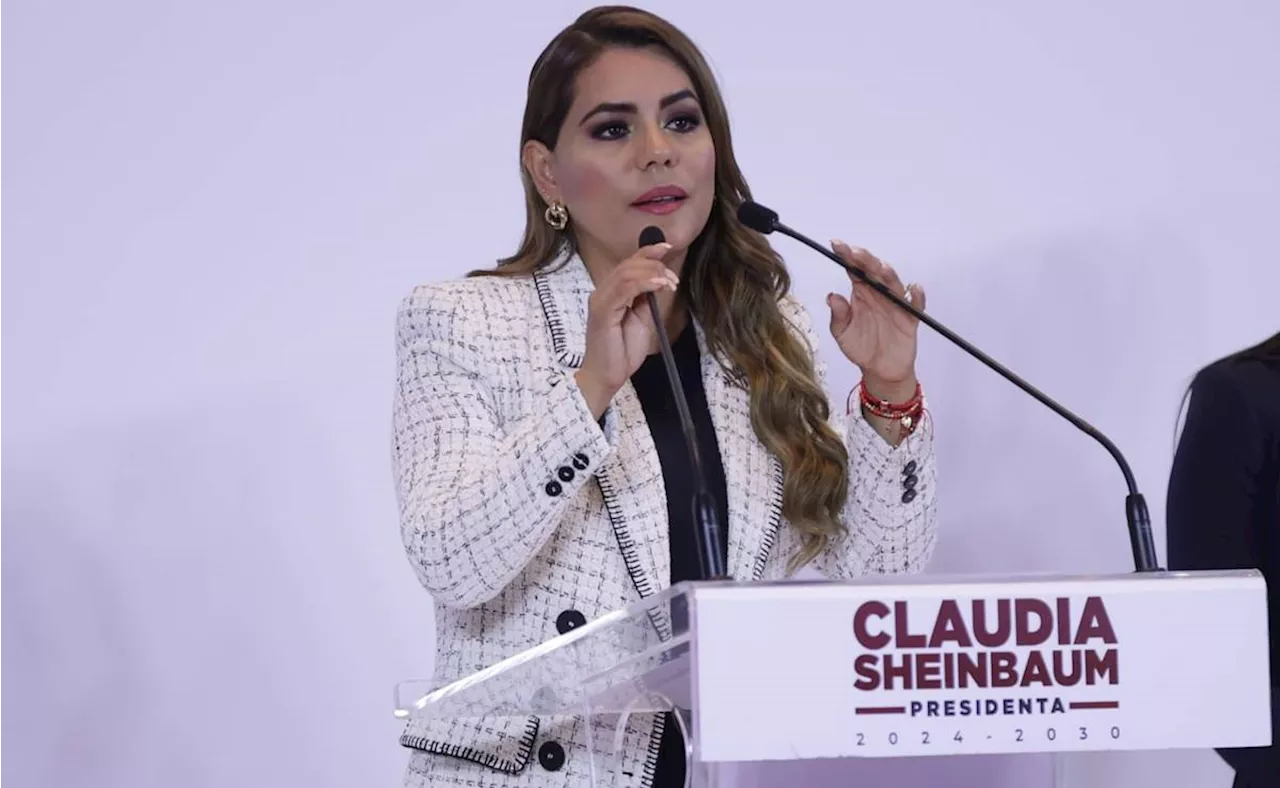 Evelyn Salgado presenta a Sheinbaum proyectos de desarrollo para las 8 regiones de Guerrero