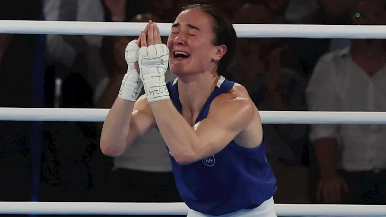 Kellie Harrington, quien eliminó a Angie Valdés, ganó oro en París 2024