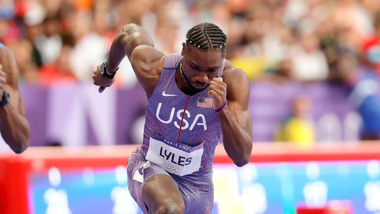 Noah Lyles into Paris Olympic 200m final after finishing 2nd in semis