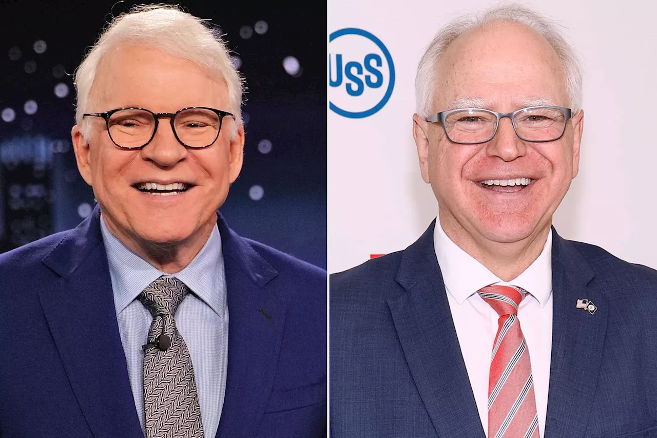 Steve Martin addresses calls for him to portray Tim Walz on Saturday Night Live