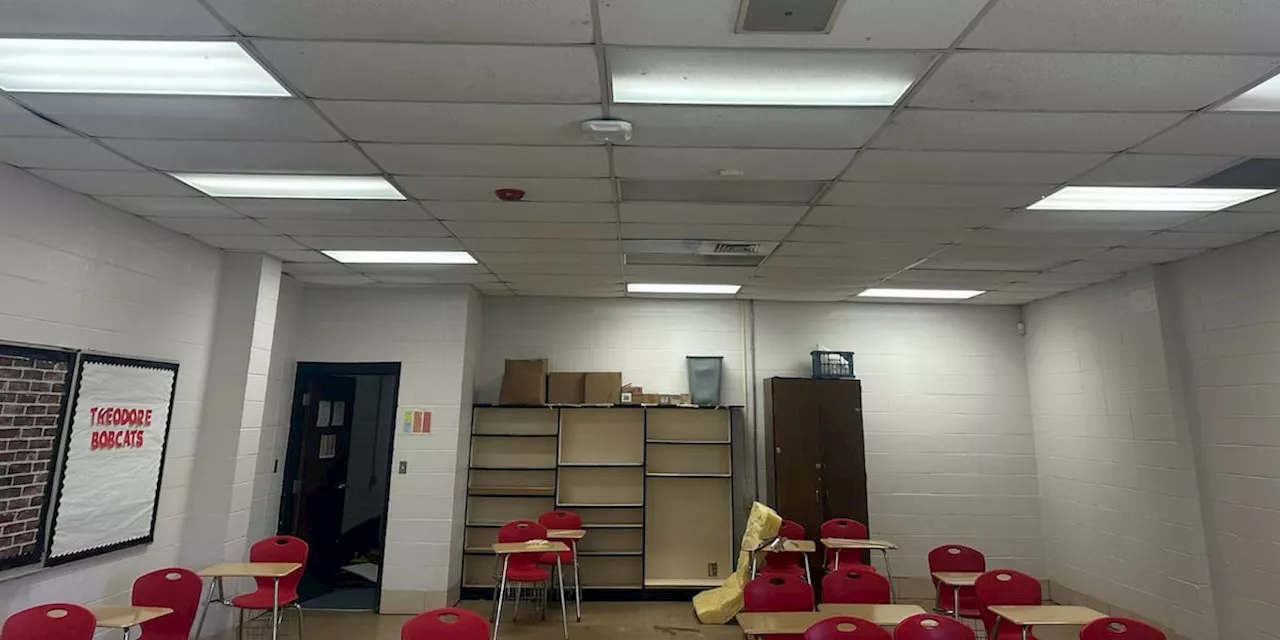 MCPSS remediates reported mildew inside Theodore High School before first day of school