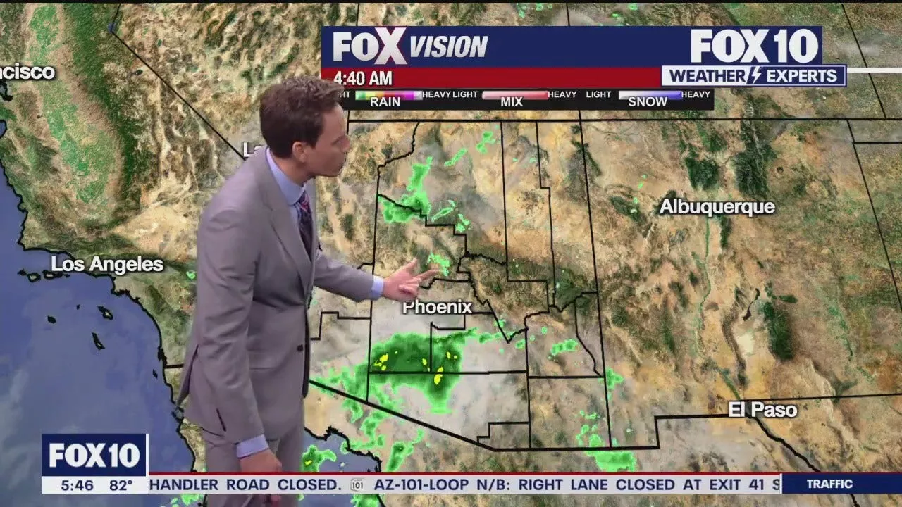 Arizona Weather Forecast: More storms expected in Arizona today