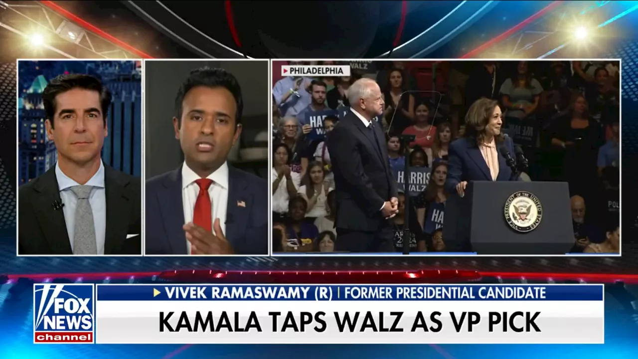 Kamala Harris picking Tim Walz is a 'reset' for the Trump campaign: Vivek Ramaswamy