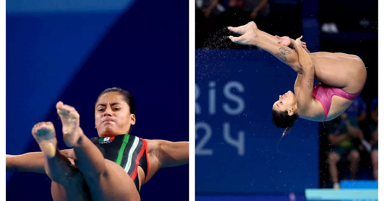 Mexicanas Aranza Vázquez y Alejandra Estudillo, ¡A LA SEMIFINAL del trampolín en París 2024!