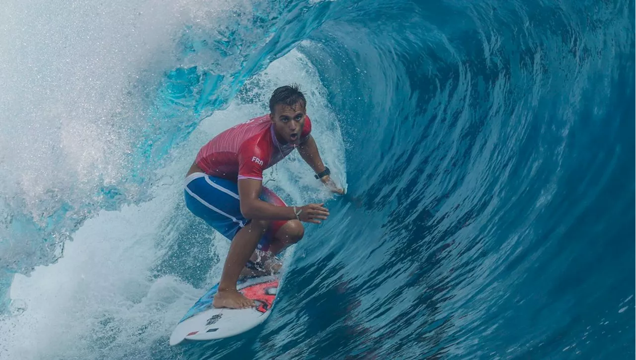 'C'est le plus beau jour de ma vie', raconte le surfeur, champion olympique, Kauli Vaast