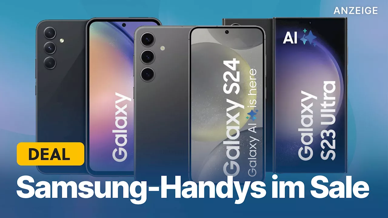 Bis zu 470€ Rabatt: Samsung Galaxy-Handys nur diese Woche zu echten Schnäppchenpreisen abstauben!