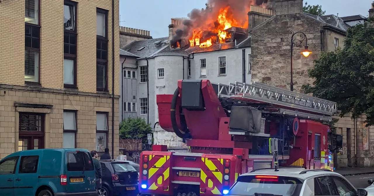 Glasgow historic building fire being treated as deliberate as probe launched