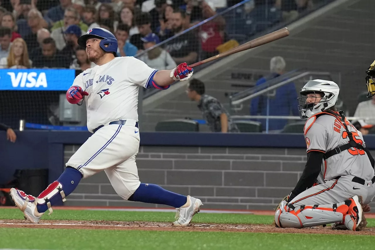 Kirk’s three-run homer powers Blue Jays to 5-2 win over Orioles