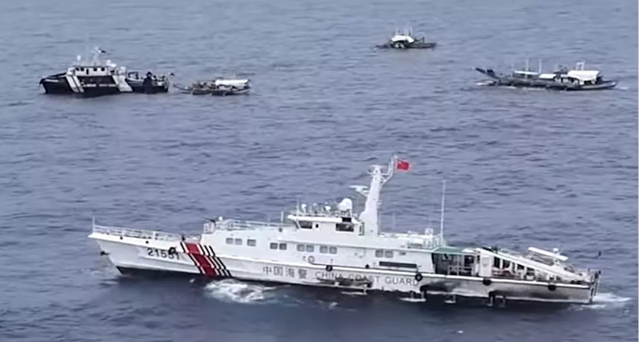 China Coast Guard shadows BFAR vessel in West PH Sea